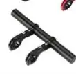 Bicycle Handlebar Extended Bracket Headlight Holder Horn Mount Bar Support Extender
Bicycle Handlebar Extended Bracket Headlight Holder Horn Mount Bar Support Extender