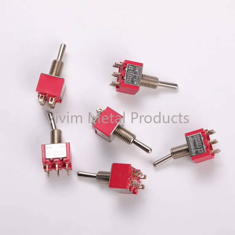 2 Pcs/Lot Shaking Head Rocker Switch Miniature Electronic Switch Current 2-5A Safety Flame Retardant Housing 3P2T/6P2T/6P3T
2 Pcs/Lot Shaking Head Rocker Switch Miniature Electronic Switch Current 2-5A Safety Flame Retardant Housing 3P2T/6P2T/6P3T