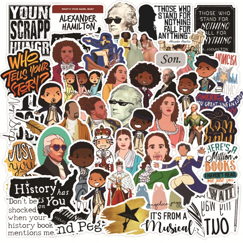 10/30/50PCS Musical Hamilton Stickers Motorcycle Luggage Guitar Skateboard Phone Waterproof Cool Graffiti Decal Sticker Kids Toy
10/30/50PCS Musical Hamilton Stickers Motorcycle Luggage Guitar Skateboard Phone Waterproof Cool Graffiti Decal Sticker Kids Toy