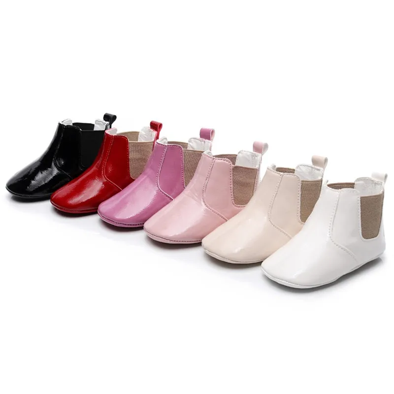 Baby Girl High Upper Boots 6 colours Newborn PU Leather Glossy Prewalker Toddler Shoes Soft Non-slip Sole Booties
Baby Girl High Upper Boots 6 colours Newborn PU Leather Glossy Prewalker Toddler Shoes Soft Non-slip Sole Booties