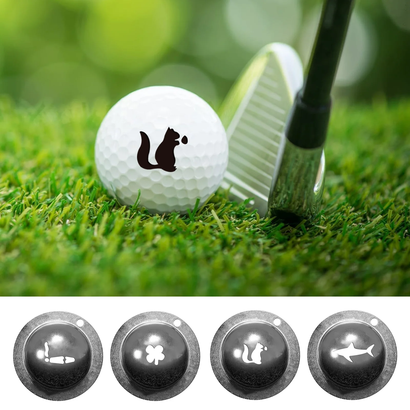 1PC Stainless Steel Golf Marker Marker Tool Golf Ball Line Liner Marker Template Drawing Alignment Golf Putting Positioning Aids
1PC Stainless Steel Golf Marker Marker Tool Golf Ball Line Liner Marker Template Drawing Alignment Golf Putting Positioning Aids