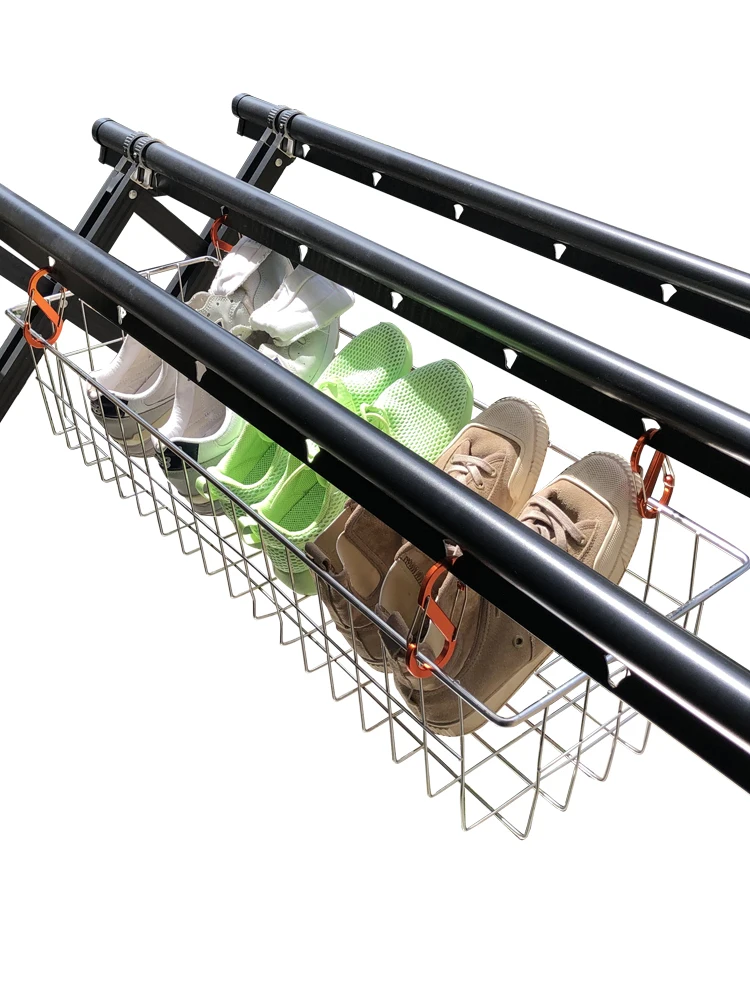 Windproof Shoe-drying Rack Of Xinchen High-rise Balcony Stainless Steel Shoe-drying Rack Outdoor Pillow-drying Artifact
Windproof Shoe-drying Rack Of Xinchen High-rise Balcony Stainless Steel Shoe-drying Rack Outdoor Pillow-drying Artifact