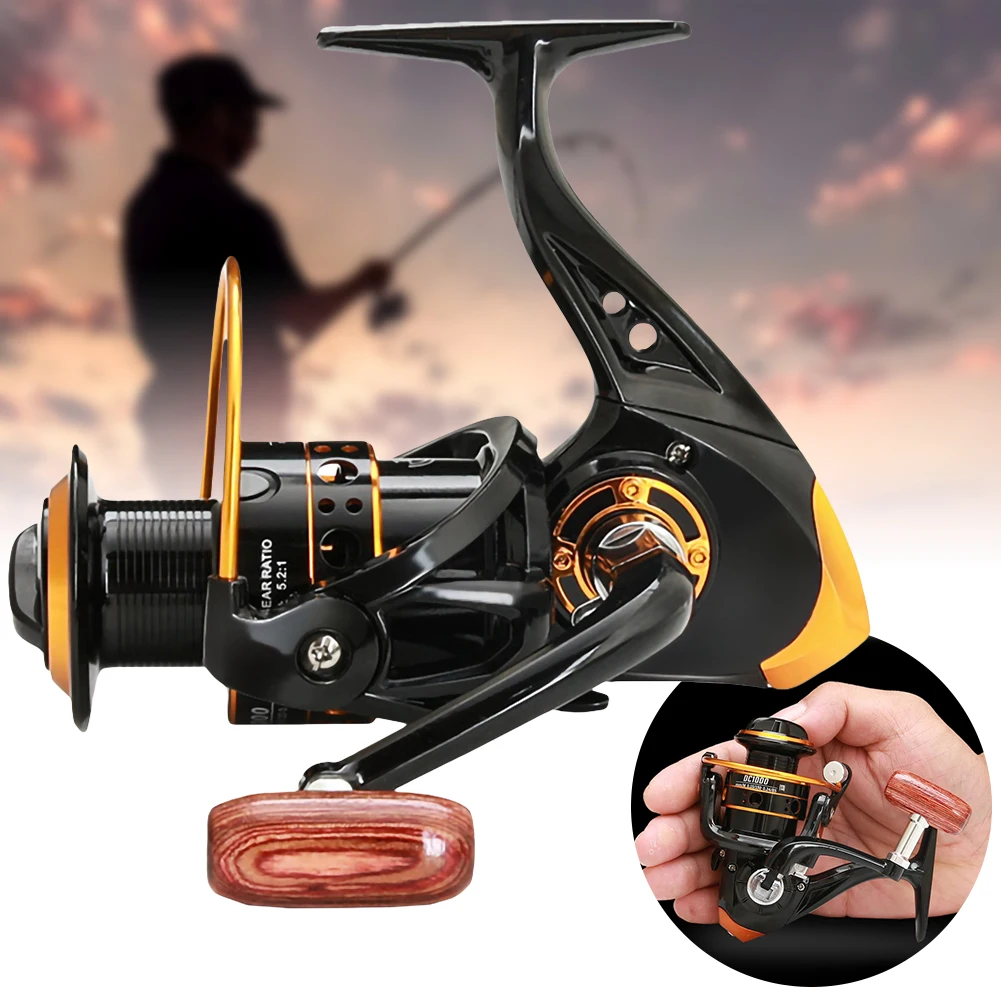 1000-7000 Series High Speed Rock Fishing Wheel All Metal Spool No Gap Spinning Reel Line Spool Anti-corrosion Fishing Reel
1000-7000 Series High Speed Rock Fishing Wheel All Metal Spool No Gap Spinning Reel Line Spool Anti-corrosion Fishing Reel