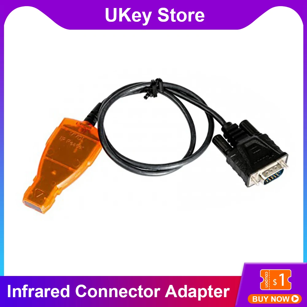 Xhorse VVDI For MB BGA TOOL For BENZ Infrared Adapter Car Diagnostic Tools Car Remote Key Infrared Connector Cable
Xhorse VVDI For MB BGA TOOL For BENZ Infrared Adapter Car Diagnostic Tools Car Remote Key Infrared Connector Cable