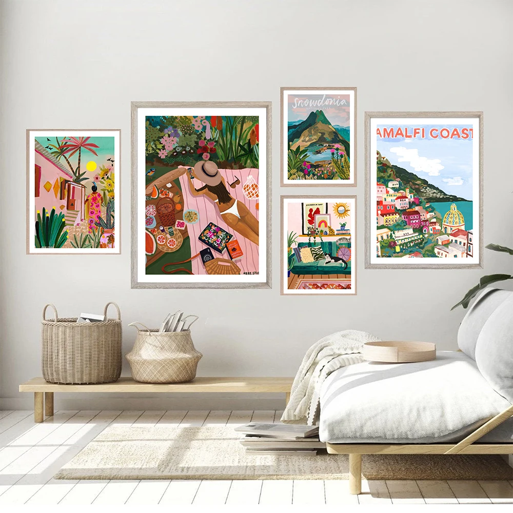 Boho Morocco Travel Landscape Girl Palm Leaf Wall Art Prints Canvas Painting Nordic Park Poster Pictures For Living Room Decor
Boho Morocco Travel Landscape Girl Palm Leaf Wall Art Prints Canvas Painting Nordic Park Poster Pictures For Living Room Decor