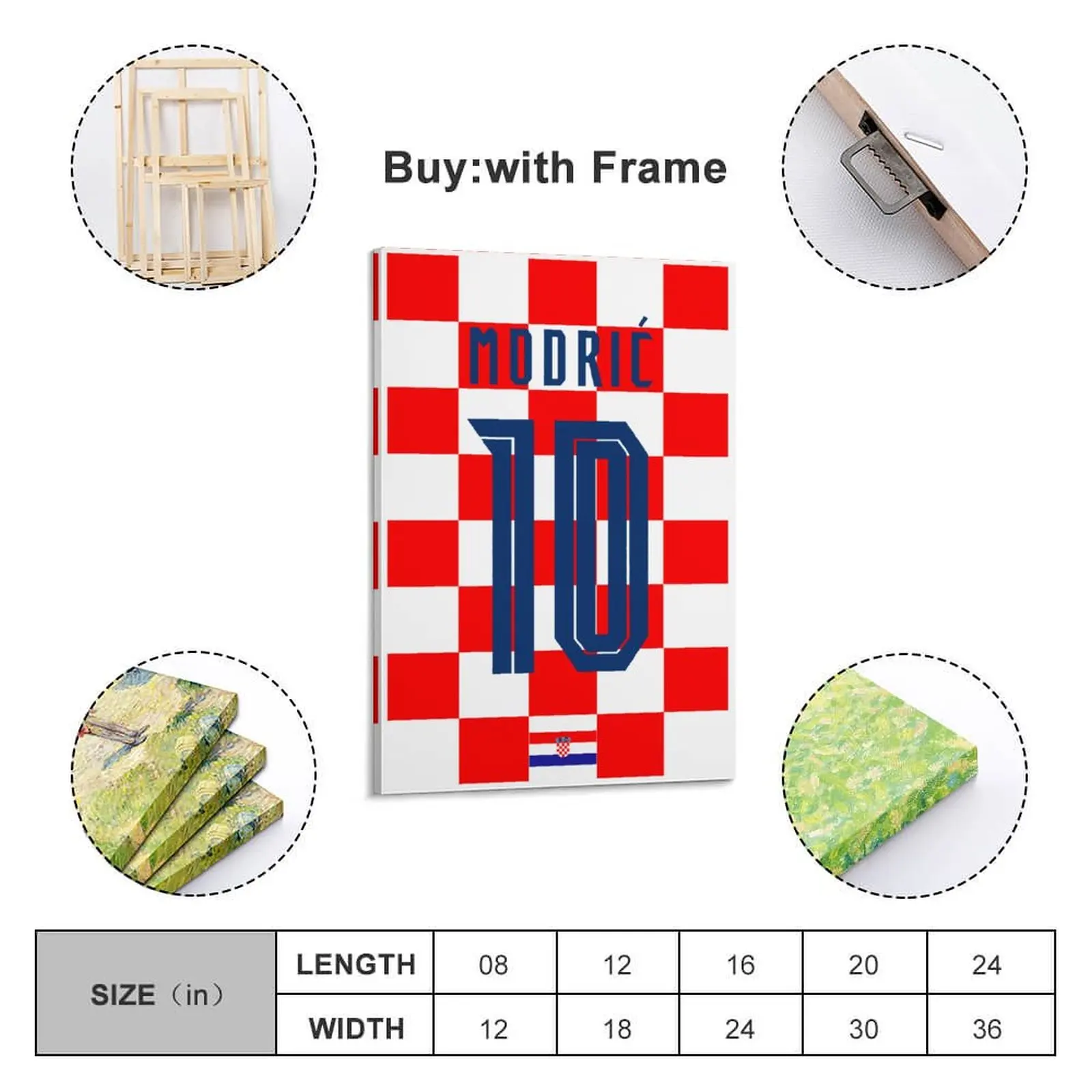 Decor 10 Luka Modric Croatia Flag Croatia Print Painting Canvas Picture for Living Room Wall Room Posters With Frame Modern Home
Decor 10 Luka Modric Croatia Flag Croatia Print Painting Canvas Picture for Living Room Wall Room Posters With Frame Modern Home
