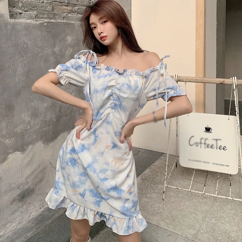 Casual Slash Neck Short Sleeve Chiffon Beach Dresses Sweet Floral Print Women Summer Dress
Casual Slash Neck Short Sleeve Chiffon Beach Dresses Sweet Floral Print Women Summer Dress