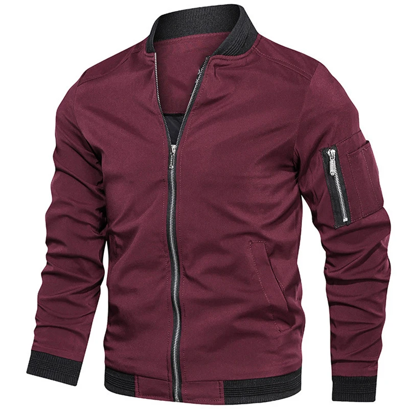 Mens Jackets and Coats Mens Bomber Jacket Spring Autumn Jacket Men 2020 New Fashion Army Outdoors Clothes Casual Streetwear
Mens Jackets and Coats Mens Bomber Jacket Spring Autumn Jacket Men 2020 New Fashion Army Outdoors Clothes Casual Streetwear