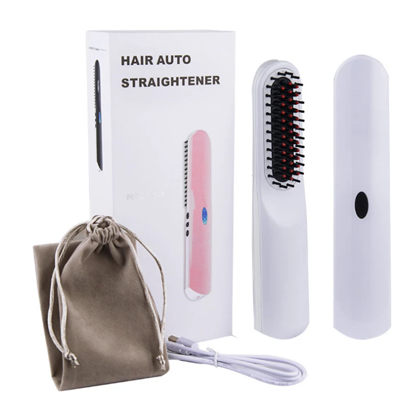Beard Straightener Comb Quick Electric Heated Beard Brush Beard Styler for Men Travel Portable Styling Comb beard iron Brush
Beard Straightener Comb Quick Electric Heated Beard Brush Beard Styler for Men Travel Portable Styling Comb beard iron Brush