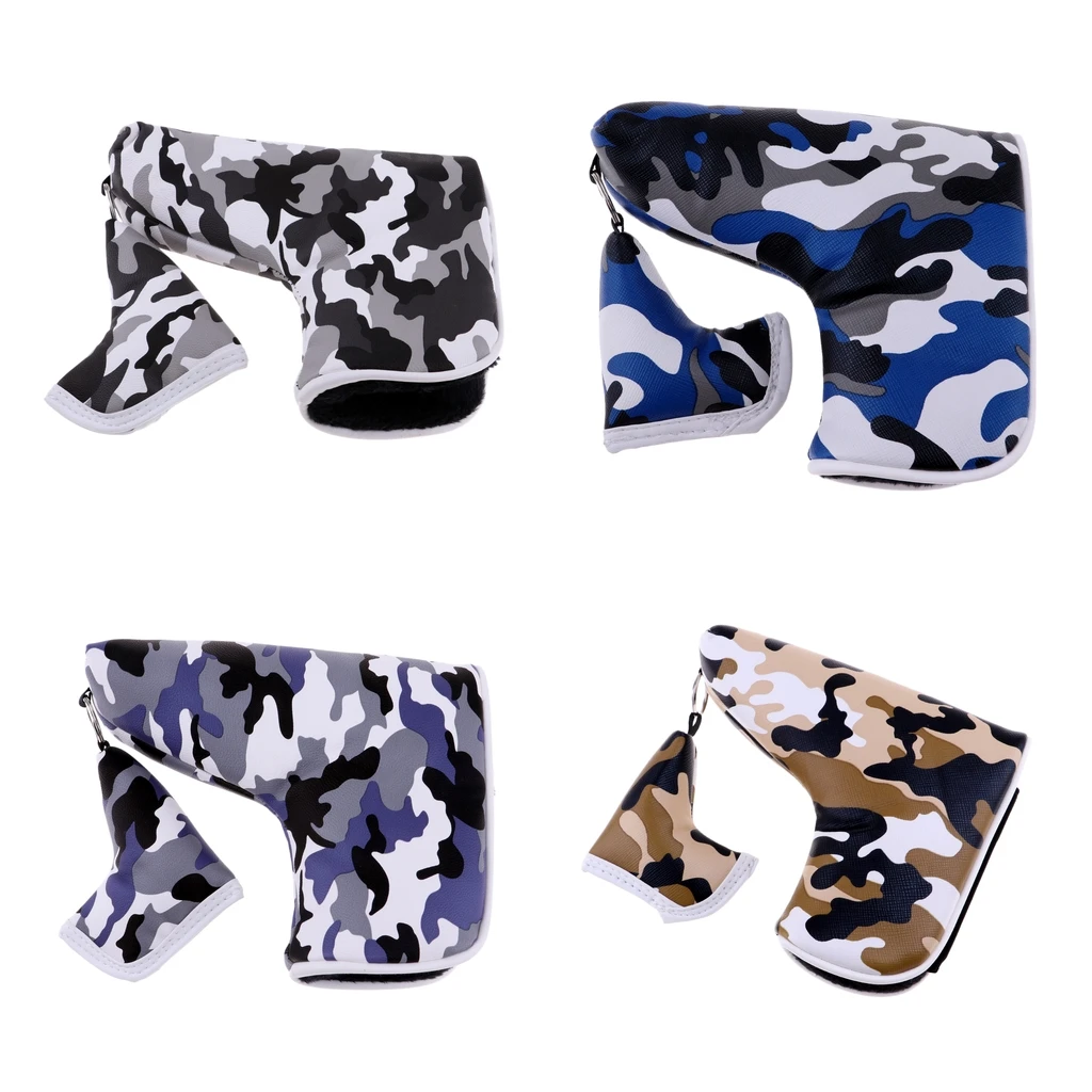 Multifunction Golf Blade Putter Head Cover Headcover Universal Protector Bag Accessories
Multifunction Golf Blade Putter Head Cover Headcover Universal Protector Bag Accessories