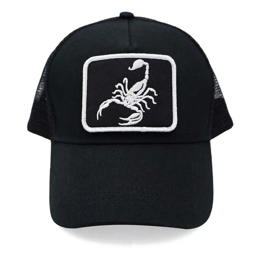 Scorpion Logo Embroidery Patch Vintage Mesh Solid Foam Trucker Cap by Sprite
Scorpion Logo Embroidery Patch Vintage Mesh Solid Foam Trucker Cap by Sprite