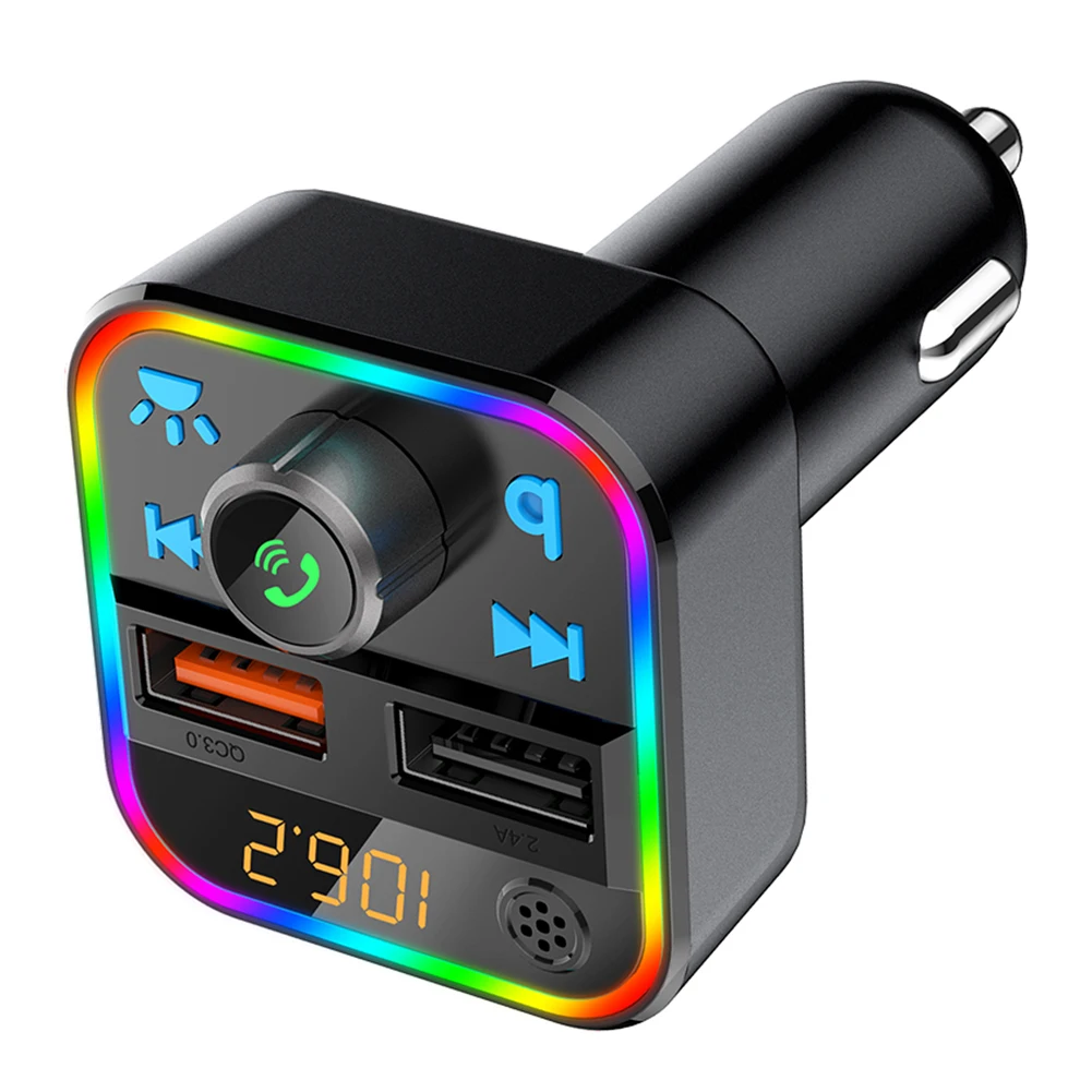 Music Player Car Accessories Gadgets Car Bluetooth FM Transmitter Radio Adapter Music Player Dual USB Charger
Music Player Car Accessories Gadgets Car Bluetooth FM Transmitter Radio Adapter Music Player Dual USB Charger
