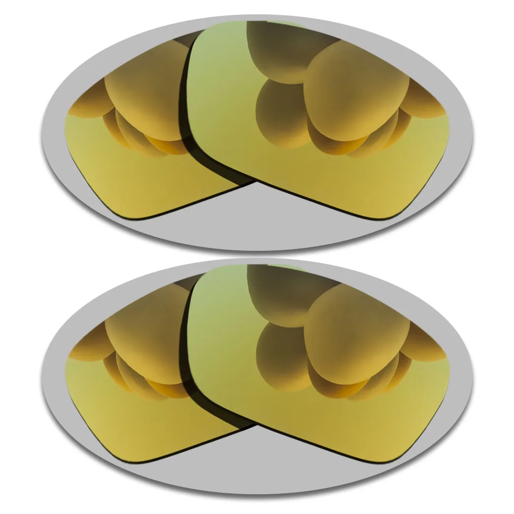 2 Pieces 24K Gold Mirrored Polarized Replacement Lenses for-Fuel Cell Frame 100% UVA & UVB Anti-scratch
2 Pieces 24K Gold Mirrored Polarized Replacement Lenses for-Fuel Cell Frame 100% UVA & UVB Anti-scratch