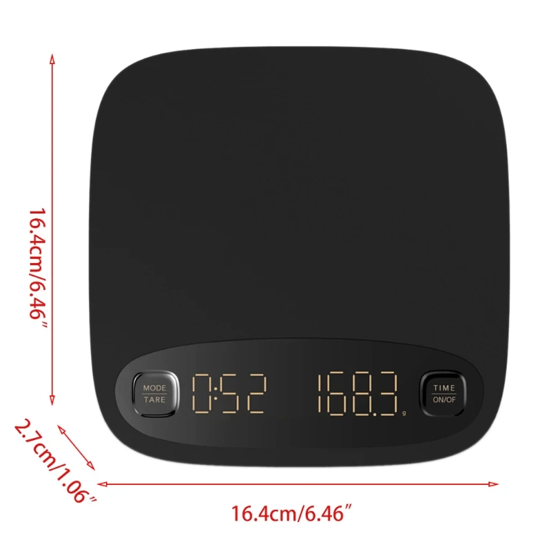 Coffee Scales Smart Digital Scales Pour Coffee Electronic Drips Kitchen Scales Coffee Scales with Timer Elctronic Scales
Coffee Scales Smart Digital Scales Pour Coffee Electronic Drips Kitchen Scales Coffee Scales with Timer Elctronic Scales