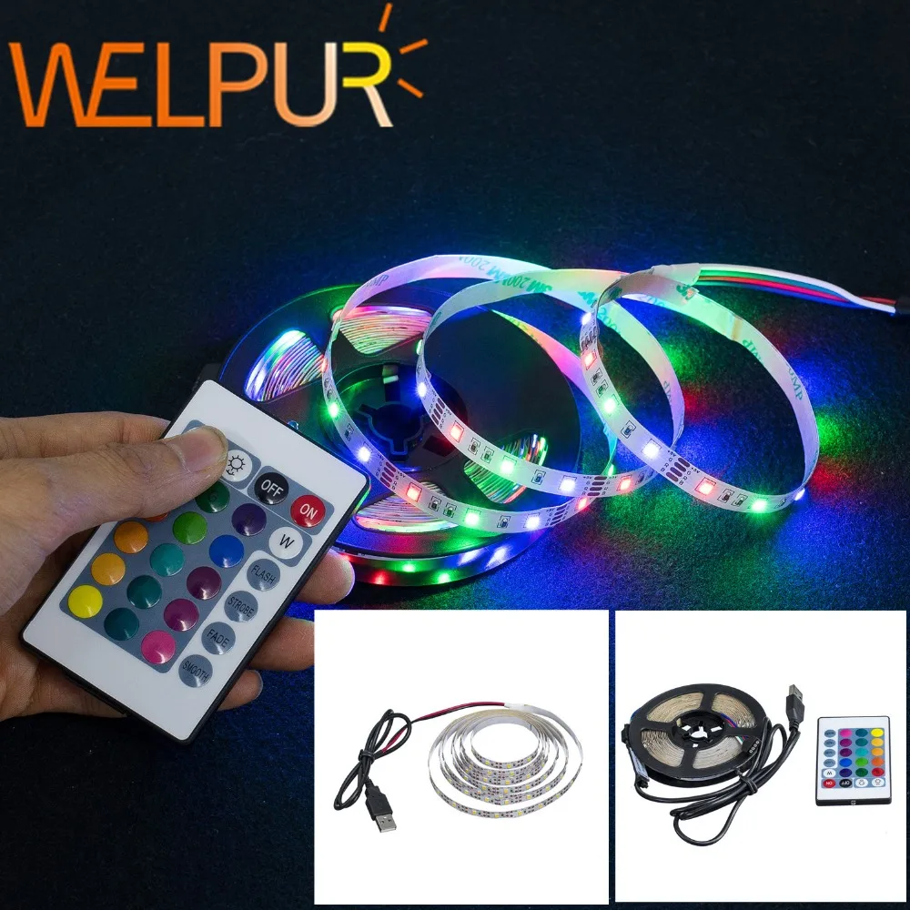 LED Strip Light USB 2835SMD DC5V Flexible LED Lamp Tape Ribbon RGB Room Decor Lamp Christmas atmosphere TV Backgroundlights
LED Strip Light USB 2835SMD DC5V Flexible LED Lamp Tape Ribbon RGB Room Decor Lamp Christmas atmosphere TV Backgroundlights