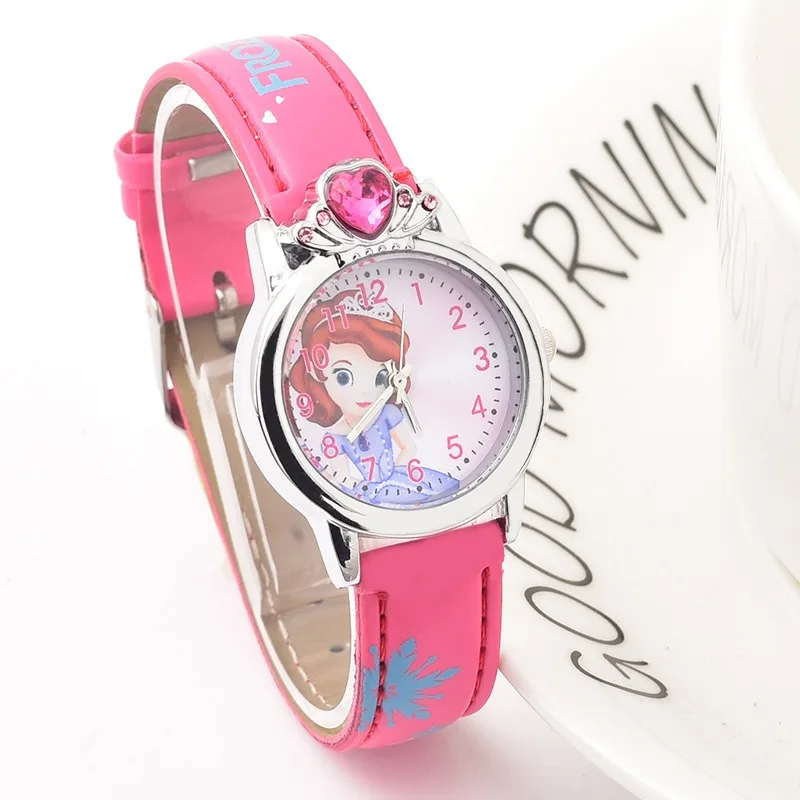 New Arrival Fashion Children Watch Girls Princess Kids Watches Leather Strap Cute Child Cartoon Wristwatches Gifts for Student
New Arrival Fashion Children Watch Girls Princess Kids Watches Leather Strap Cute Child Cartoon Wristwatches Gifts for Student