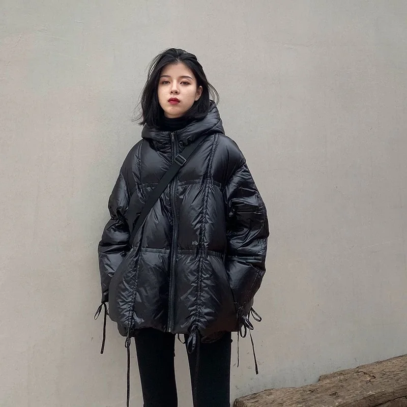 Женское пальто, модная женская куртка на утином пуху высокого качества, свободная ветрозащитная парка, теплая шапка с капюшоном
Женское пальто, модная женская куртка на утином пуху высокого качества, свободная ветрозащитная парка, теплая шапка с капюшоном