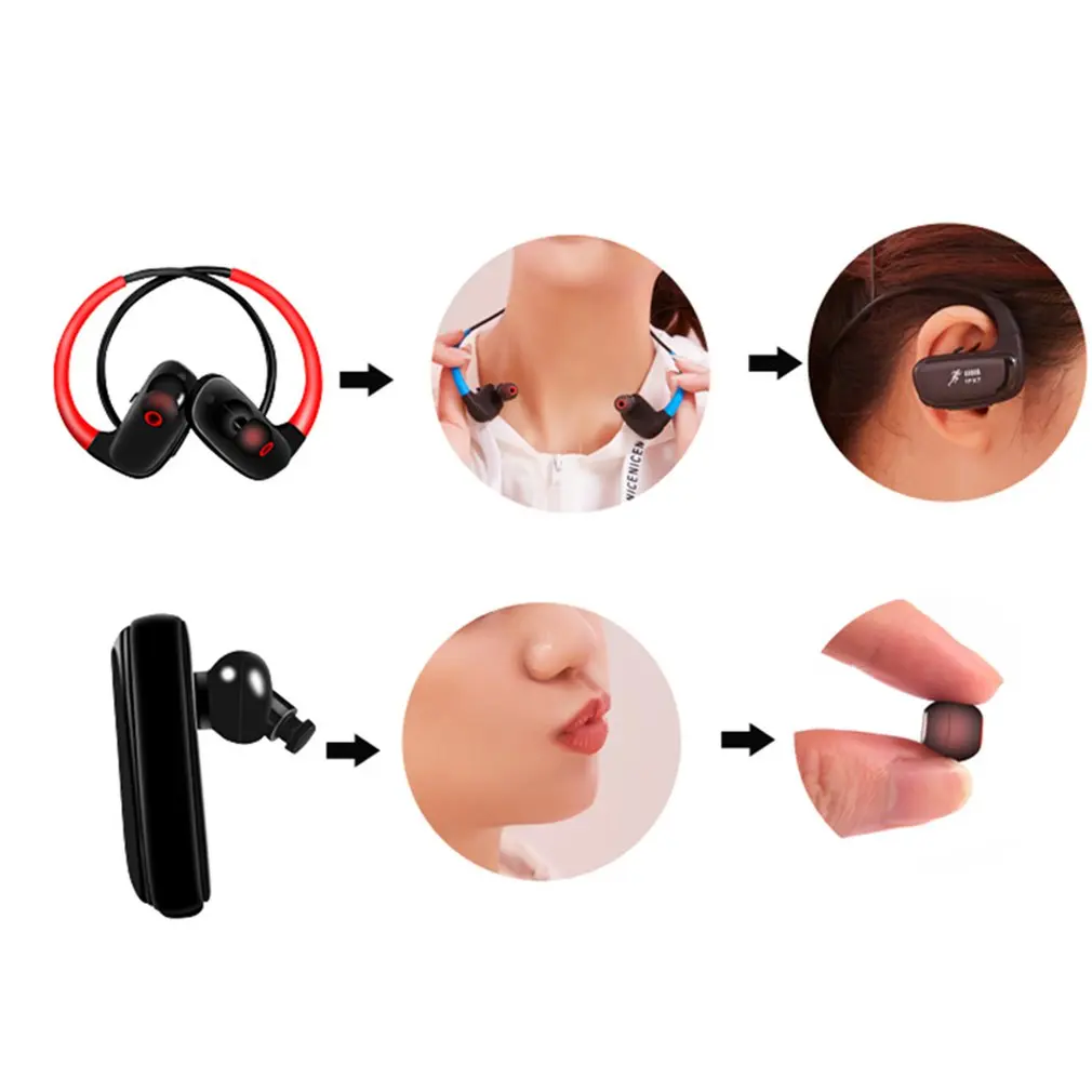 Wireless Headset Sports Head-Neck Style Binaural Stereo Rear-Mounted Waterproof Subwoofer 6D Bass Effect
Wireless Headset Sports Head-Neck Style Binaural Stereo Rear-Mounted Waterproof Subwoofer 6D Bass Effect