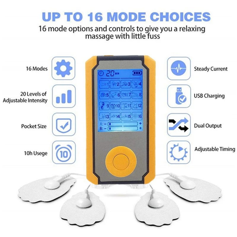 Digital Meridian Physiotherapy Apparatus AB Dual Channel Cervical Lumbar Acupoints Acupuncture Massage US Plug
Digital Meridian Physiotherapy Apparatus AB Dual Channel Cervical Lumbar Acupoints Acupuncture Massage US Plug