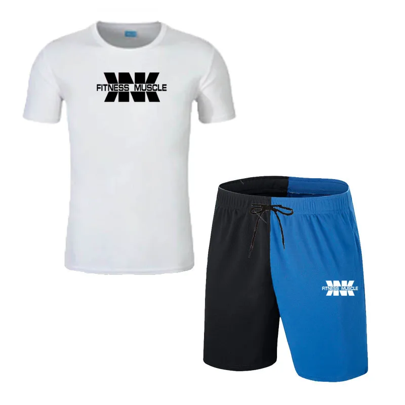 2021 Fashion Trend Short Sleeve Summer Men Sets Classic Printing T-Shirt + Shorts Suit Casual Wild Sportswear
2021 Fashion Trend Short Sleeve Summer Men Sets Classic Printing T-Shirt + Shorts Suit Casual Wild Sportswear