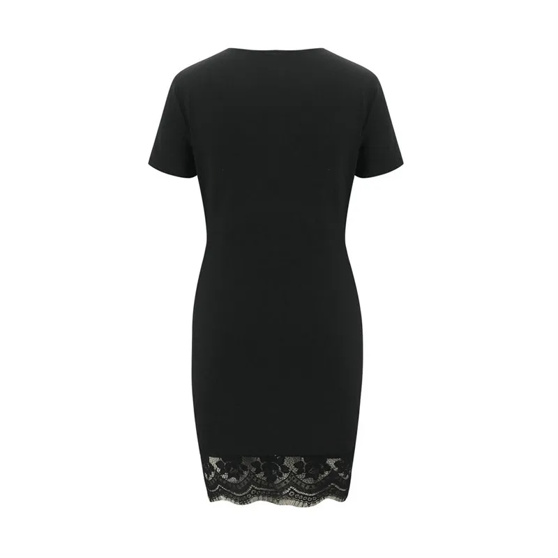 Lace V-Neck Elegant Dress Women Sexy Mini Party Dresses Short Sleeve Summer Bodycon Ladies Solid Color Vintage vestido de mujer
Lace V-Neck Elegant Dress Women Sexy Mini Party Dresses Short Sleeve Summer Bodycon Ladies Solid Color Vintage vestido de mujer