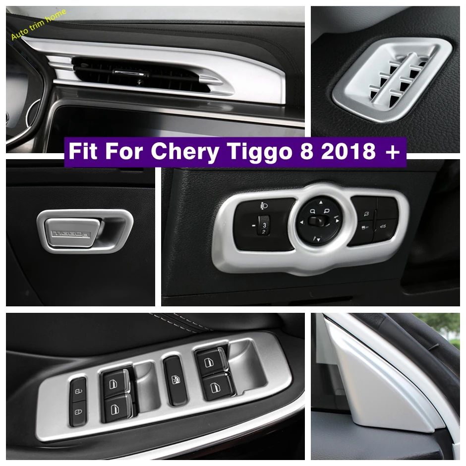Accessories Pillar A / Dashboard Air AC / Head Lighjts Switch / Air AC Panel Cover Trim Fit For Chery Tiggo 8 2018 - 2020 Matte
Accessories Pillar A / Dashboard Air AC / Head Lighjts Switch / Air AC Panel Cover Trim Fit For Chery Tiggo 8 2018 - 2020 Matte
