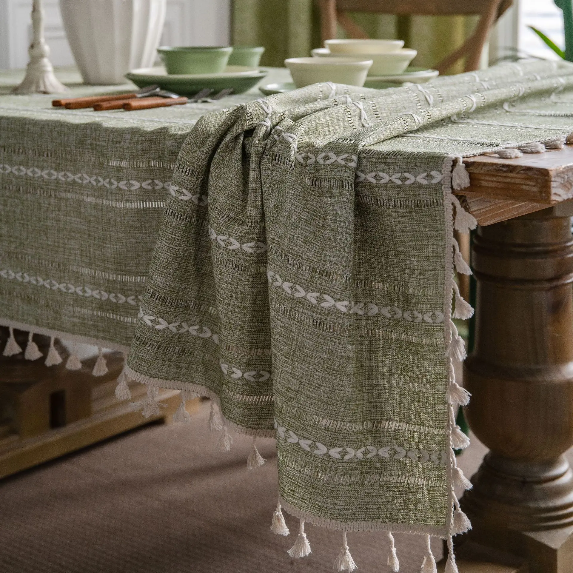 Green Lace Linen Tablecloth Table Cover Hollow Tablecloth Rectangular Home Party Kitchen European Tablecloths Table Cover Cloth
Green Lace Linen Tablecloth Table Cover Hollow Tablecloth Rectangular Home Party Kitchen European Tablecloths Table Cover Cloth
