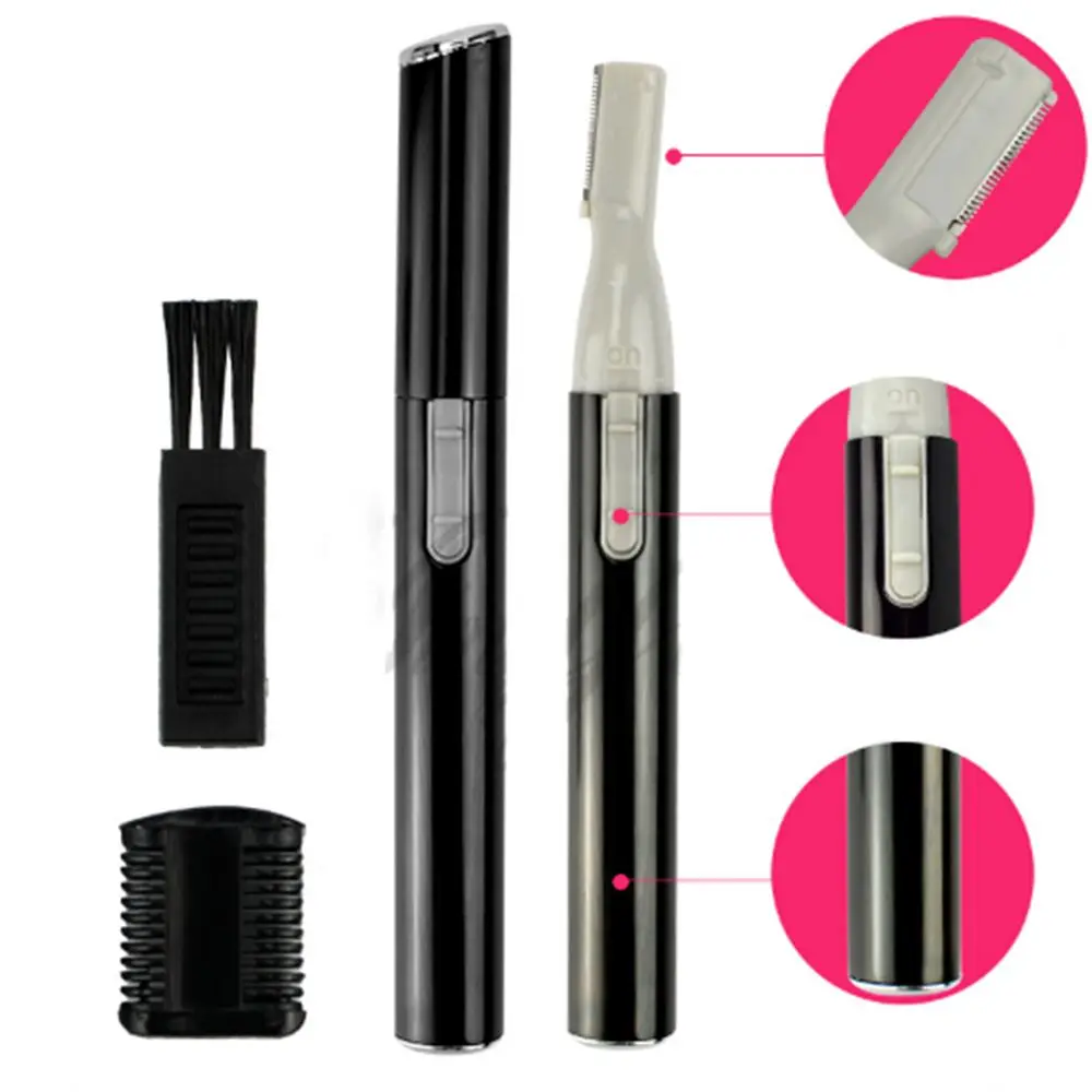 Black Portable Face Hair Electric Eyebrow Trimmer Shaver Men Shaving Hair Remover Razor Set Women Body Shaver Razor Epilator
Black Portable Face Hair Electric Eyebrow Trimmer Shaver Men Shaving Hair Remover Razor Set Women Body Shaver Razor Epilator