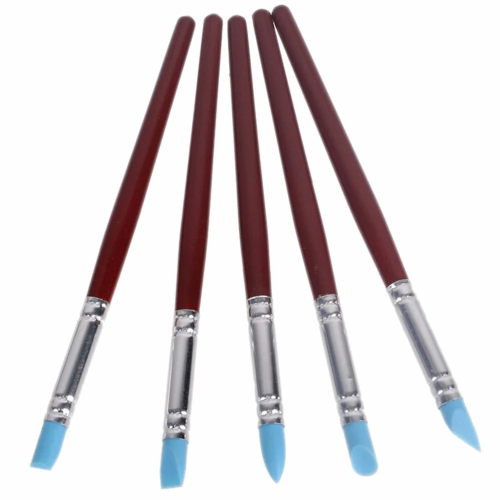 Carver Pen Set Silicone Fondant Shaping Pen Brush Art Craft Clay Pottery Modeling Sculpture Sculpting Tools
Carver Pen Set Silicone Fondant Shaping Pen Brush Art Craft Clay Pottery Modeling Sculpture Sculpting Tools
