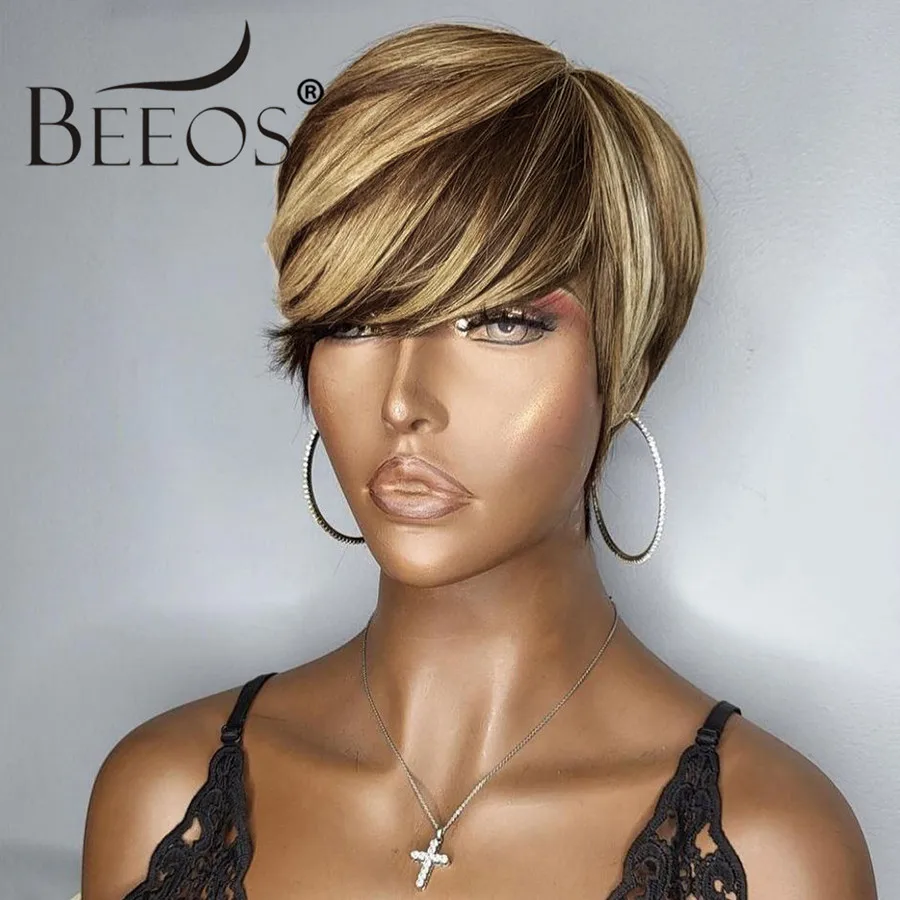 BEEOS хайлайтер прямой короткий вырез фальшивой парик полностью машинное изготовление парик человеческие волосы парики для женщин безклеевы...
BEEOS хайлайтер прямой короткий вырез фальшивой парик полностью машинное изготовление парик человеческие волосы парики для женщин безклеевы...