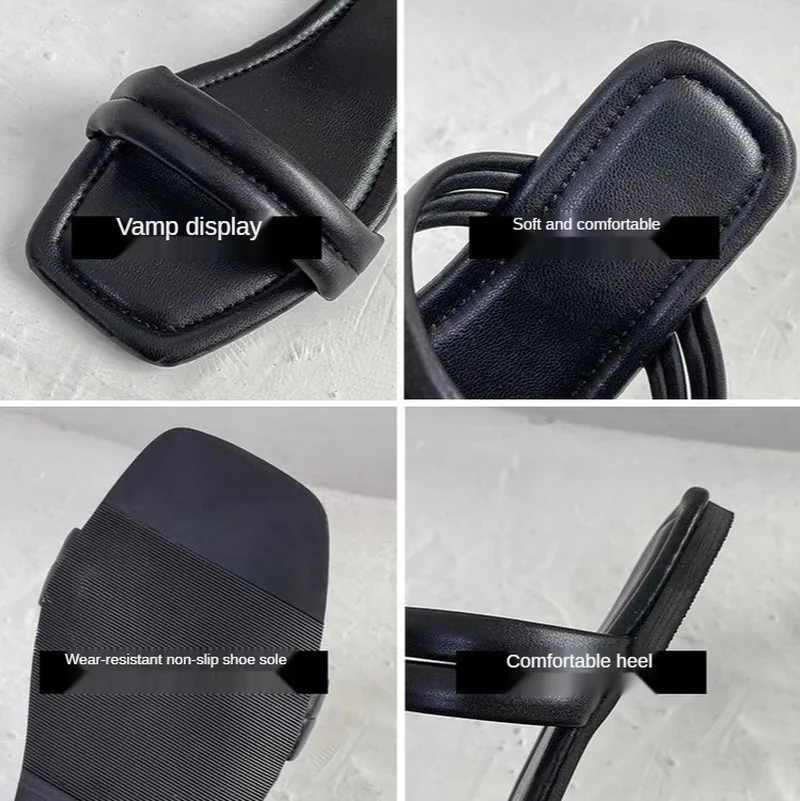 2021 Women's Slippers New Simple Solid Color Word with Flat Sandals Women's Shoes Open Toe All-match Comfortable Indoor Slippers
2021 Women's Slippers New Simple Solid Color Word with Flat Sandals Women's Shoes Open Toe All-match Comfortable Indoor Slippers