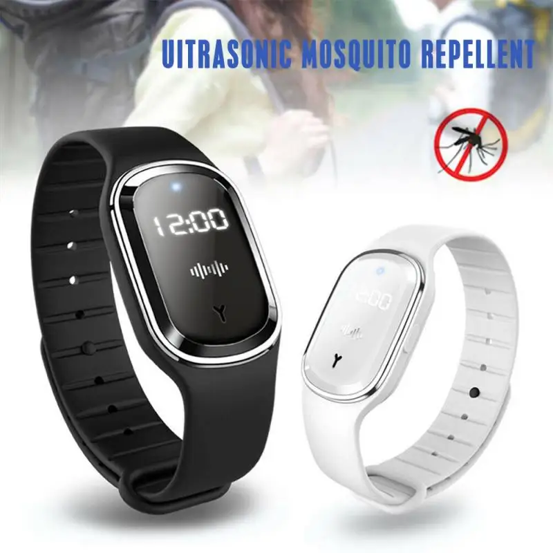 Ultrasonic Mosquito Repellent Bracelet Repeller Repellent Wrist Bracelet Repellent Repeller Bracelet with LED time display
Ultrasonic Mosquito Repellent Bracelet Repeller Repellent Wrist Bracelet Repellent Repeller Bracelet with LED time display