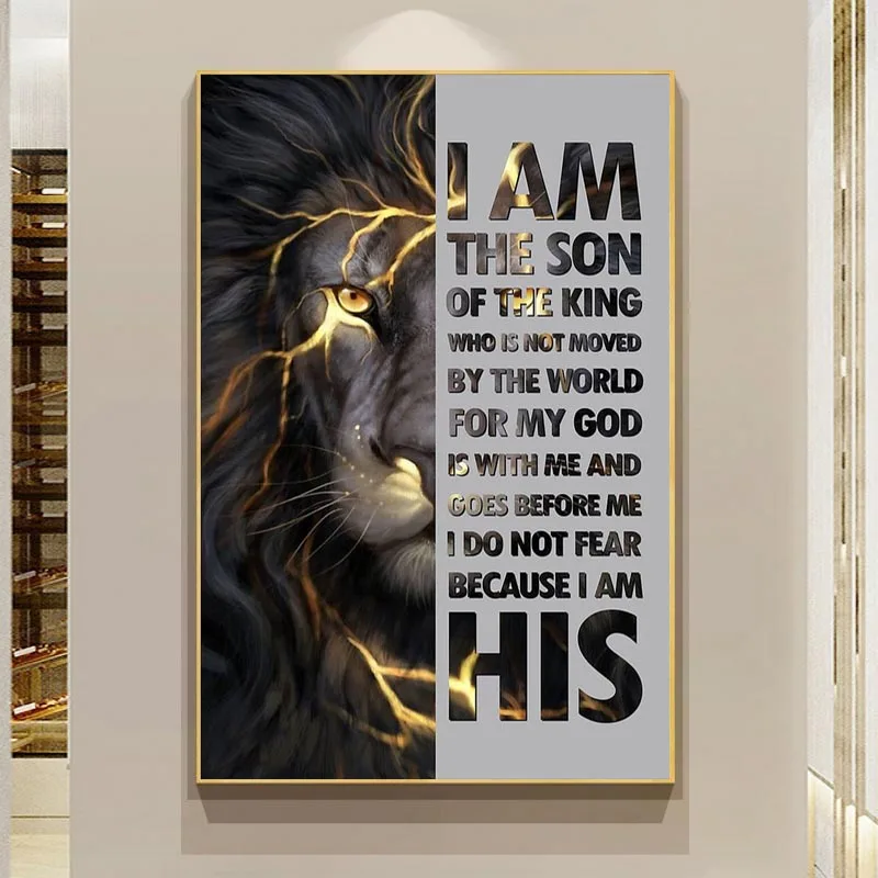 Inspirational Animal Lions Canvas Paintings Wall Art Motivational Posters Prints Wall Pictures for Living Room Home Wall Cuadros
Inspirational Animal Lions Canvas Paintings Wall Art Motivational Posters Prints Wall Pictures for Living Room Home Wall Cuadros