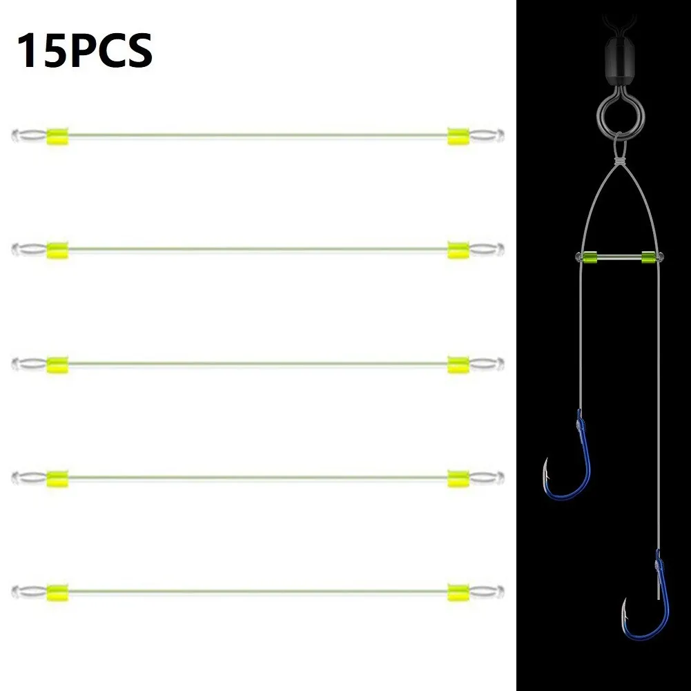 15pcs Double Hooks Contactor Device Fishing Line Space Bifurcation Eight Type Silica Gel Hook Separator Fishing Accessories
15pcs Double Hooks Contactor Device Fishing Line Space Bifurcation Eight Type Silica Gel Hook Separator Fishing Accessories