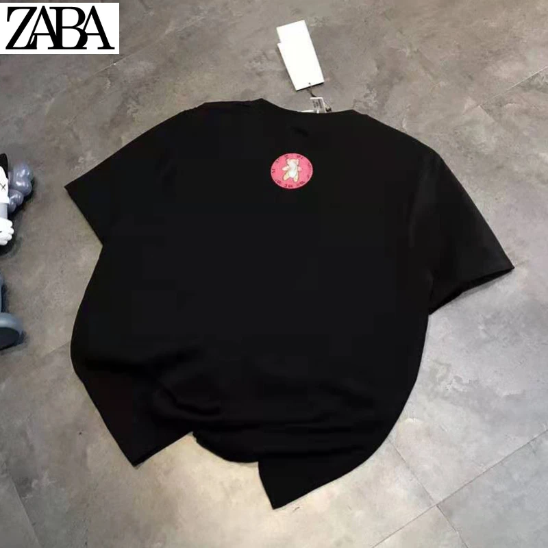 ZABA 2021 Summer Cartoons Pattern T-Shirt Female Luxury High Quality Brand Printing Tops Ladies Fashion Casual Couples Tees Y2K
ZABA 2021 Summer Cartoons Pattern T-Shirt Female Luxury High Quality Brand Printing Tops Ladies Fashion Casual Couples Tees Y2K