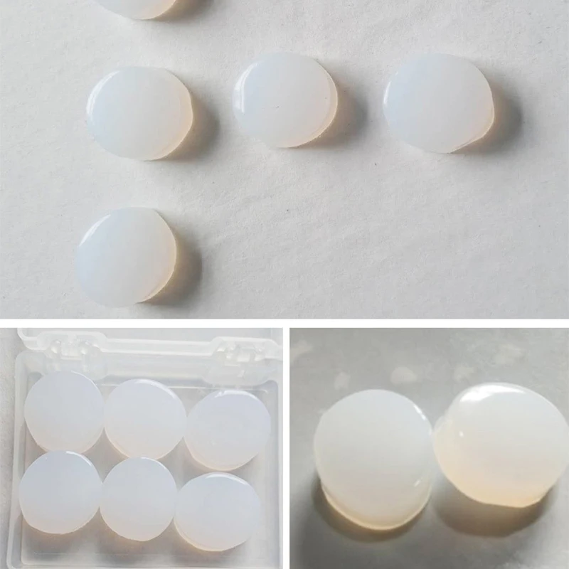 6PCS Earplugs Protective Ear Plugs Silicone Soft Waterproof Anti-noise Earbud Protector Swimming Showering Water Sports 
6PCS Earplugs Protective Ear Plugs Silicone Soft Waterproof Anti-noise Earbud Protector Swimming Showering Water Sports