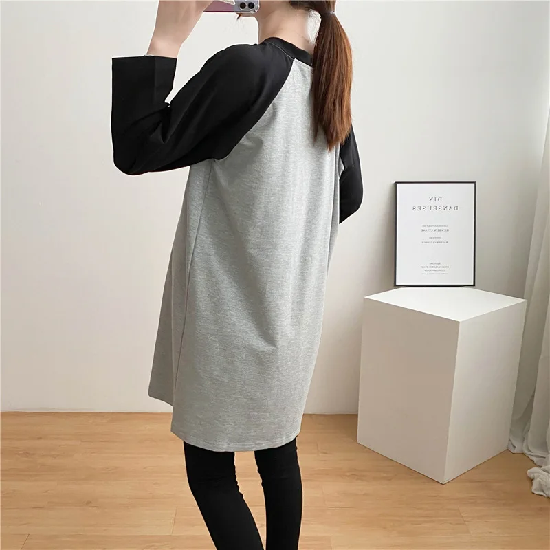 XUIX Autumn 2020 Women Fashion Printing T-shirt Streetwear O-Neck Cotton Long T Shirt Short Sleeve Korean Clothes FZ2618
XUIX Autumn 2020 Women Fashion Printing T-shirt Streetwear O-Neck Cotton Long T Shirt Short Sleeve Korean Clothes FZ2618