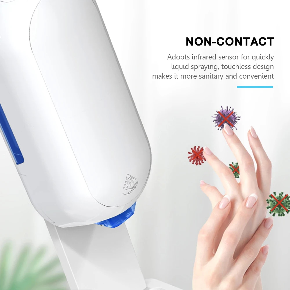 Non-contact 1100ml Infrared Soap Dispenser Wall Mounted Spray Type Touchless Automatic Soap Dispensers Hands Cleaning Machine
Non-contact 1100ml Infrared Soap Dispenser Wall Mounted Spray Type Touchless Automatic Soap Dispensers Hands Cleaning Machine