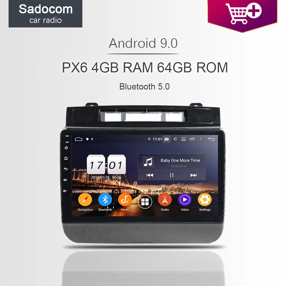 720P PX6 8 "DSP Android 10 0 ядер 4 Гб + 64 ПЗУ автомобильный DVD плеер RDS Авторадио GPS