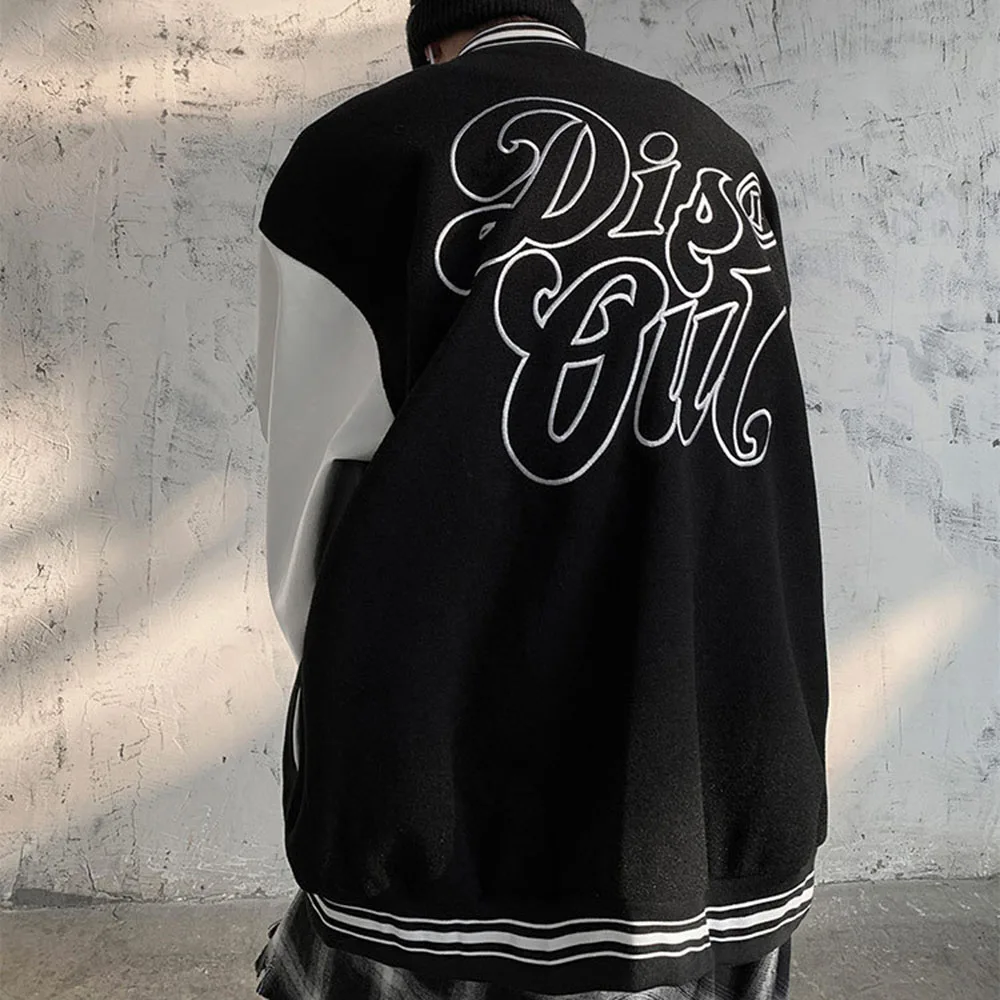 Privathinker Oversize Letter Embroidery Men's Baseball Jacket Patchwork Korean Style Fashion Streetwear Male Coat Men's Clothing
Privathinker Oversize Letter Embroidery Men's Baseball Jacket Patchwork Korean Style Fashion Streetwear Male Coat Men's Clothing