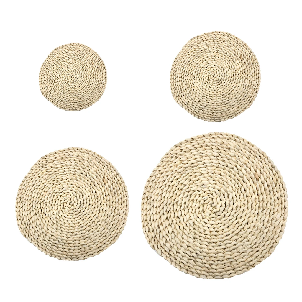 Handmade Woven Placemats Set 4PCS Round Braided Rattan Tablemats for Kitchen
Handmade Woven Placemats Set 4PCS Round Braided Rattan Tablemats for Kitchen