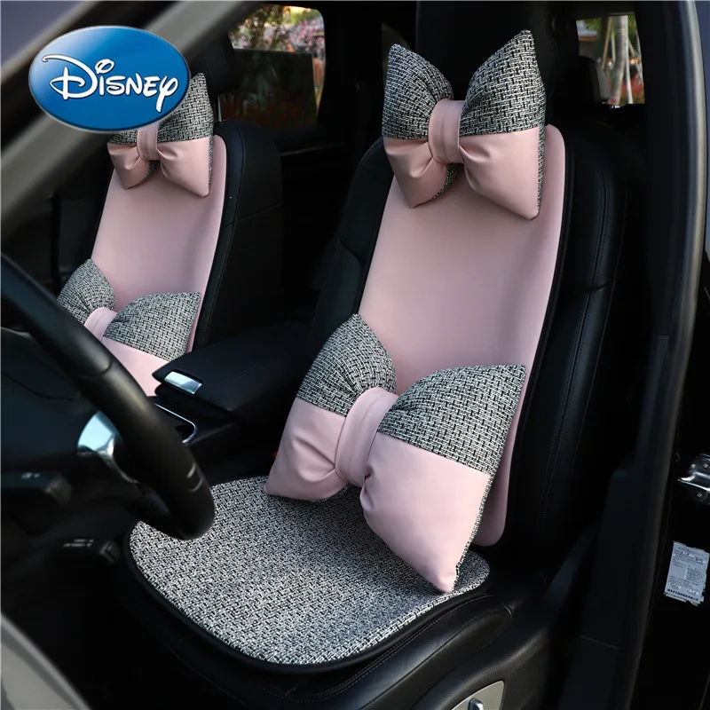 Disney Car Seat Cushion Neck Pillow Pillow Fashion Personality Car Anti-skid Steering Wheel Breathable Sitting Four Seasons 
Disney Car Seat Cushion Neck Pillow Pillow Fashion Personality Car Anti-skid Steering Wheel Breathable Sitting Four Seasons