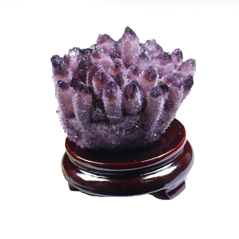 Natural purple ghost quartz crystal cluster healing crystals raw gemstone specimen for home&office decoration Synthetic quartz
Natural purple ghost quartz crystal cluster healing crystals raw gemstone specimen for home&office decoration Synthetic quartz