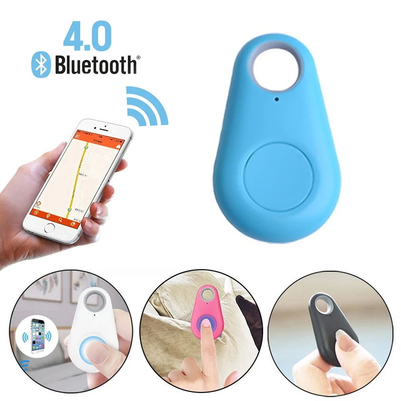 Mini Smart Alarm Device Bluetooth Tracker Locator Car Motor GPS Kids Pets Wallet Keys Realtime Finder | Дом и сад