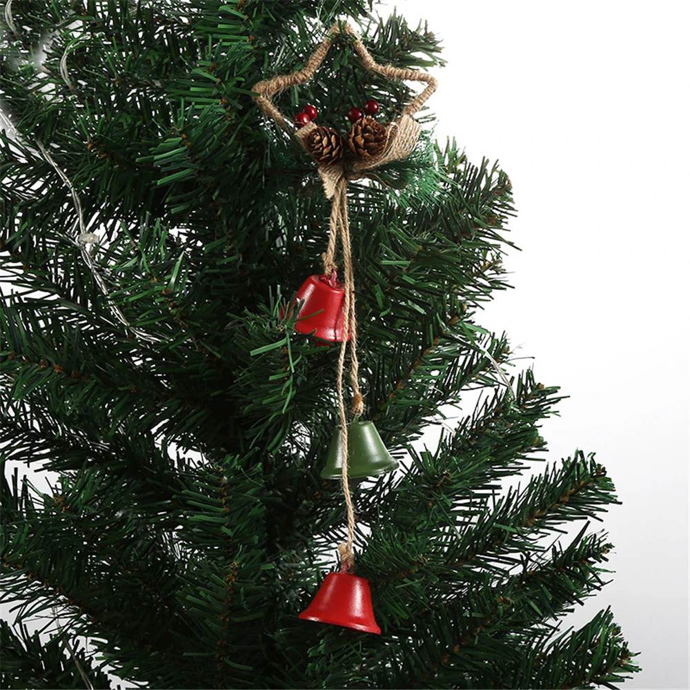 3 Pcs Christmas Tree Decorative Craft Ornament Pendant 3 Bell with Bow Tie Pinecones Berry Home Decoration Accessories
3 Pcs Christmas Tree Decorative Craft Ornament Pendant 3 Bell with Bow Tie Pinecones Berry Home Decoration Accessories