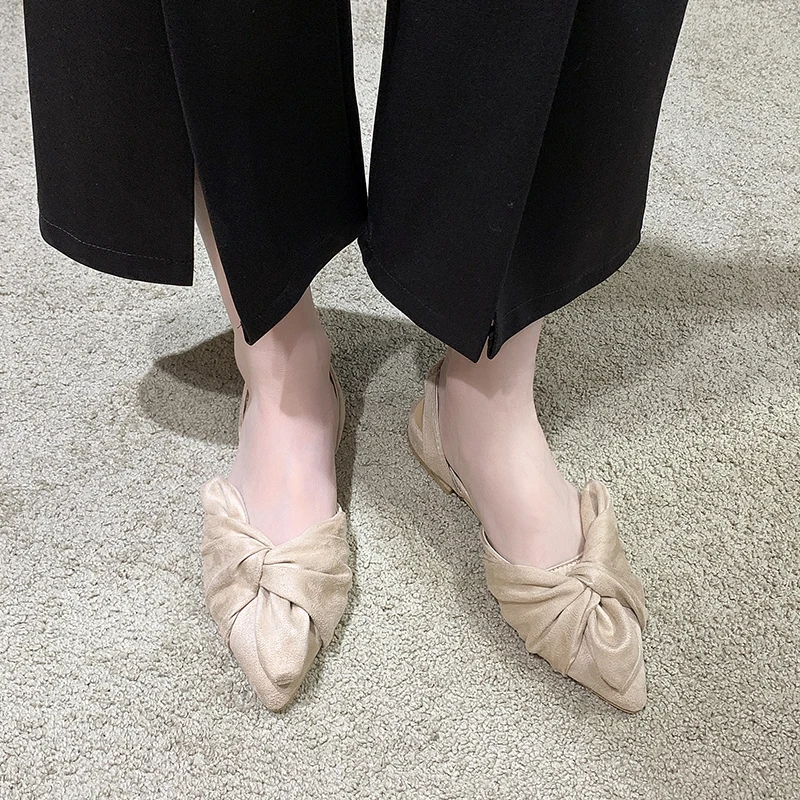 Flat Sandal Shoe Suit Female Beige 2021 Women's Summer Heels All-Match Without Black New Closed Pointed Fashion Comfort Girls Lo
Flat Sandal Shoe Suit Female Beige 2021 Women's Summer Heels All-Match Without Black New Closed Pointed Fashion Comfort Girls Lo