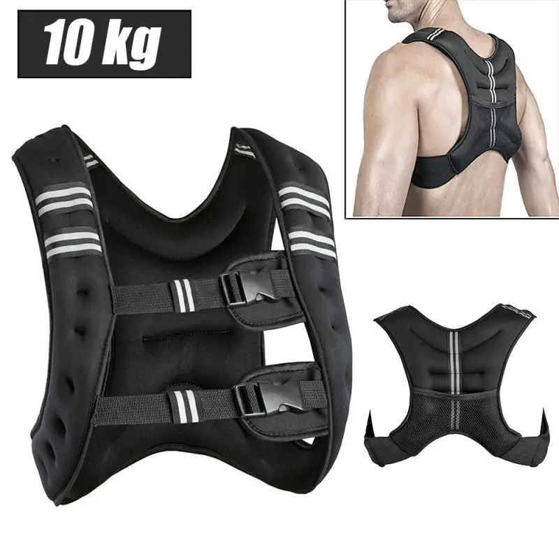 10kg Running Weight Vest Sand Jacket Lycra Fabric Black
10kg Running Weight Vest Sand Jacket Lycra Fabric Black