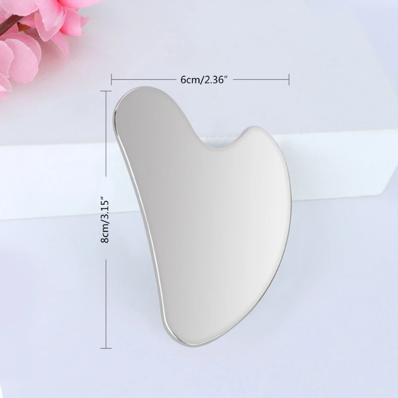 Q1QD Claw/Heart Shape Gua Sha Facial Tool Scraping Massage Tool 304 Stainless Steel Smooth SPA Therapy for Face, Eye, Neck
Q1QD Claw/Heart Shape Gua Sha Facial Tool Scraping Massage Tool 304 Stainless Steel Smooth SPA Therapy for Face, Eye, Neck