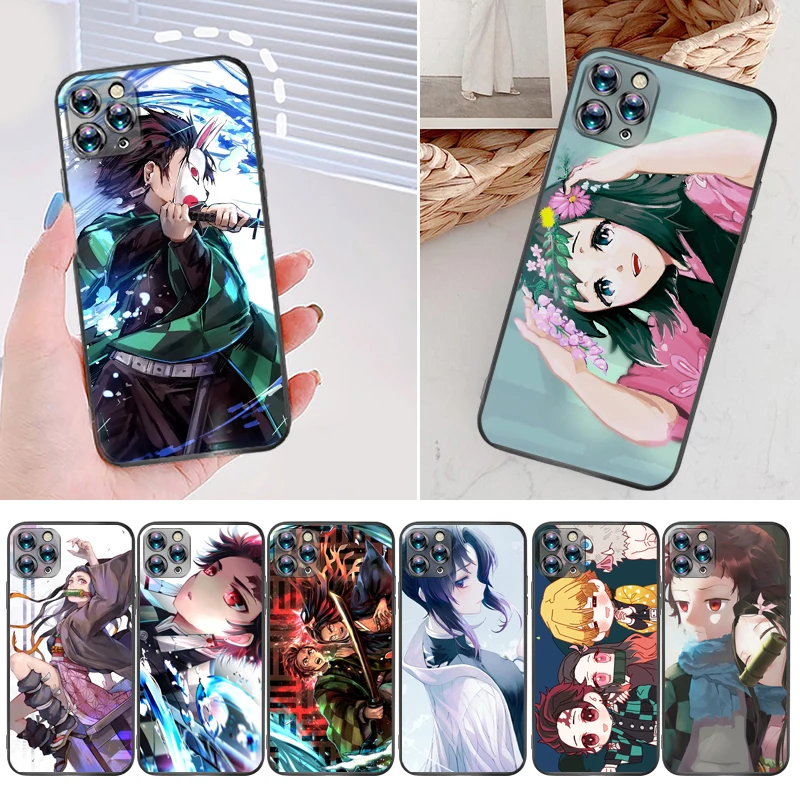 Demon Slayer Kamado Tanjirou Agatsuma Zenitsu Kimetsu No Yaiba Kamado Nezuko Phone Case For iPhone 12 Pro MAX SE 2020 Carcasa
Demon Slayer Kamado Tanjirou Agatsuma Zenitsu Kimetsu No Yaiba Kamado Nezuko Phone Case For iPhone 12 Pro MAX SE 2020 Carcasa