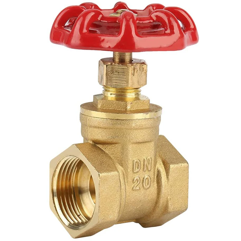 DN20 Threaded Brass Threaded Gate Valve, Durable Bidirectional Flow Manual Rotary Gate Valve
DN20 Threaded Brass Threaded Gate Valve, Durable Bidirectional Flow Manual Rotary Gate Valve